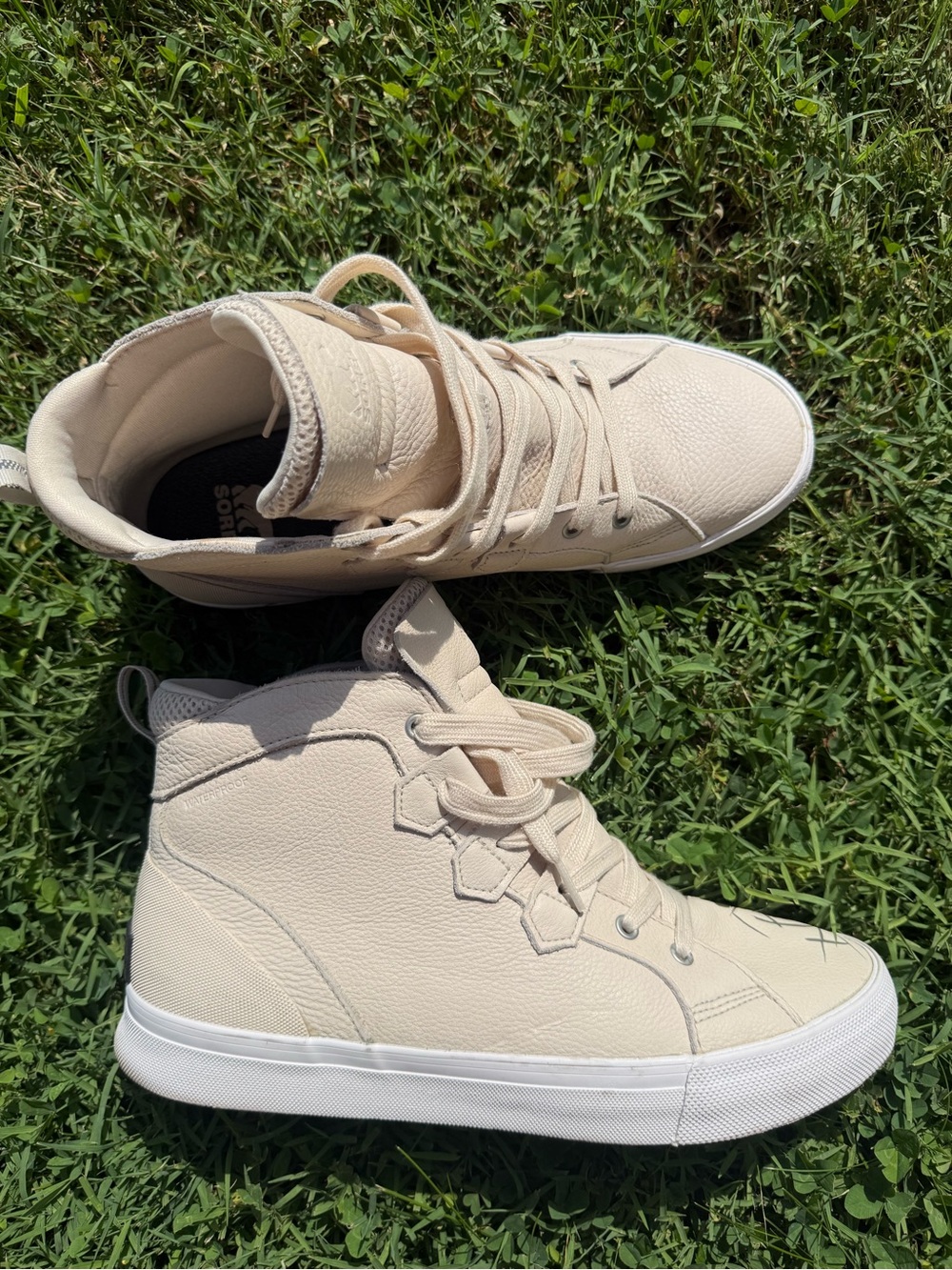 Sorel Caribou mid WP waterproof sneaker ankle boots men's shoes leather size 12